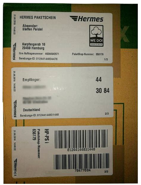 hermes paket online|hermes paketmarke.